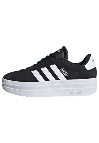 adidas Damen Vl Court Bold Schuhe, 39.5 EU, Core Black Cloud White Cloud White, 39 1/3 EU