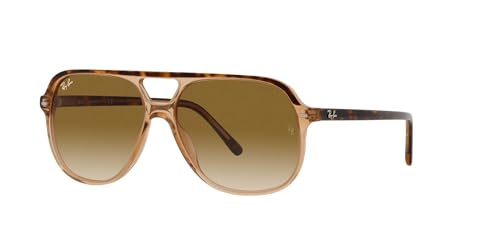 Ray-Ban Herren 0RB2198-129251-60 Sonnenbrille, Havana ON TRASPARENT Brown, 60