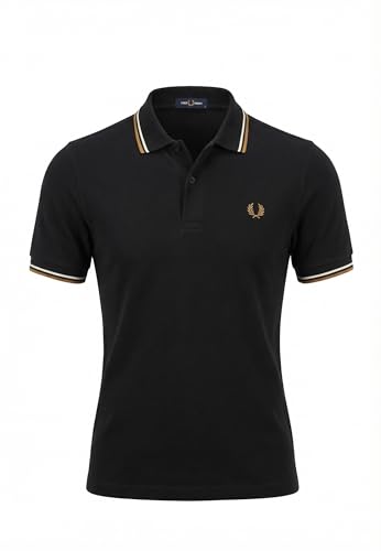 Fred Perry Twin Tipped Shirt, Herren Polo - L