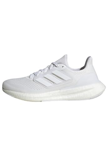 Adidas Herren Pureboost 23 Shoes, Cloud White/Cloud White/Core Black, 46 EU