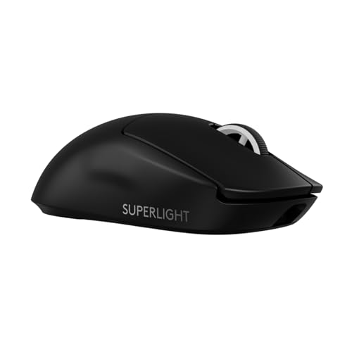 Logitech G PRO X Superlight 2 SE kabellose Gaming-Maus, 60 g Pro-Grade-Maus mit 5 programmierbaren Tasten, 44K-DPI-Sensor, 8.000 Hz Signalrate, USB-C-Ladefunktion für PC/Mac - Schwarz