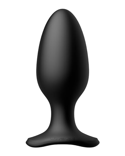 LOVENSE Hush 2 Anal Vibrator 2.25 inch, Analplug mit Vibration, Smartphone APP Steuerung, Analvibratoren für Mann Frauen, Sex Spielzeug für Männer Frau Paare