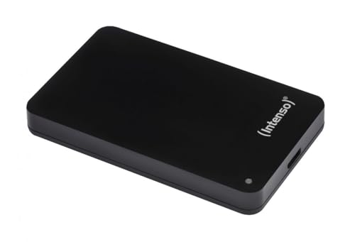 Intenso Memory Case Portable Hard Drive 2TB, tragbare externe Festplatte - 2,5 Zoll, 5400 U/min, 8 MB Cache, USB 3.2 schwarz