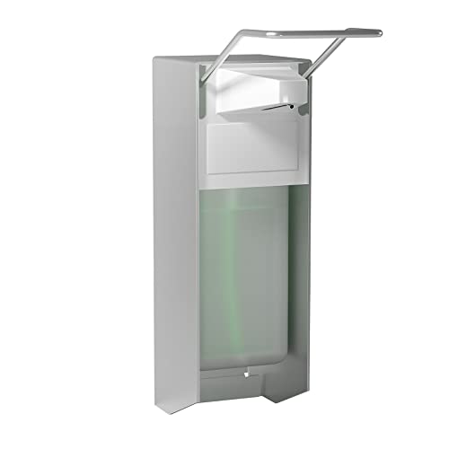 HOUSEHOLD WORLD Eurospender,Seifenspender Wandbefestigung,500Ml,Aluminium