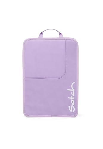satch Heftebox DIN A4 für Schulrucksäcke inkl. Griff und drei Fächern, hochwertig und leicht Triple Flex Light Rose - Rosa