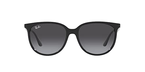 Ray-Ban Unisex-Erwachsene Brille, Black/Grey Shaded, 54, Modern