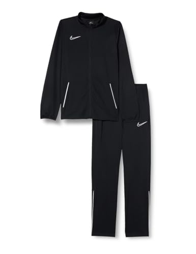Nike Unisex Dri-FIT Academy Trainingsanzug, Schwarz/Weiß/Weiß, S