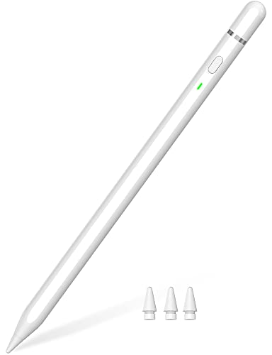 Pencil 1st Generation for iPad (2018-2025): with USB-C Fast Charging & Tilt Sensitivity, Palm Rejection Grafiktablett Stifte for iPad 6/7/8/9/10/11 - Air 3/4/5/M2/M3 - Mini 5~7 - Pro 11