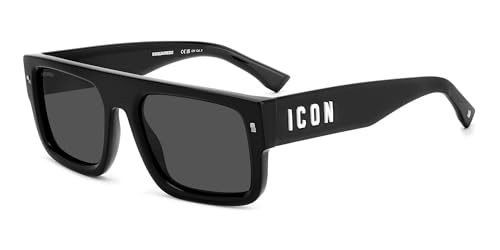 DSQUARED2 ICON Brille ICON 0008/S Größe 54-20 mm Schwarz