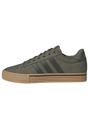 Adidas Unisex Daily 4.0 Shoes, Olive Strata/Shadow Olive, 43 1/3 EU