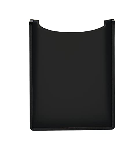 HERMA Heftbox A4 Schulranzen oben offen, 34,5 x 26 x 7 cm, Kunststoff Schulheftbox in schwarz für Schnellhefter, Bücher, Schulhefte, Blöcke & Unterlagen, stabile Kinder Heftmappe für den Rucksack