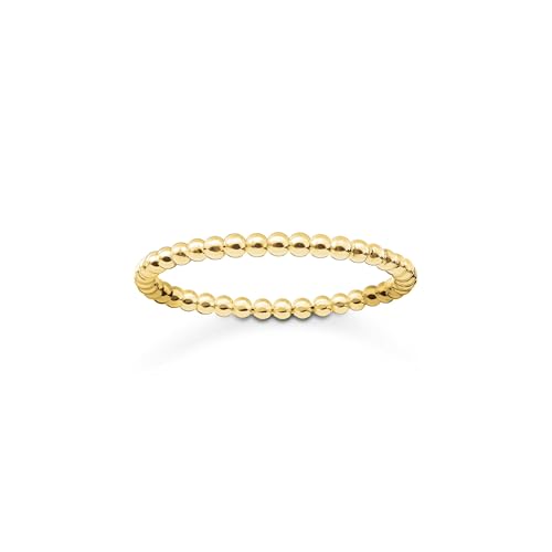 THOMAS SABO Ring 750 Gelbgold Vergoldung, 925 Sterlingsilber