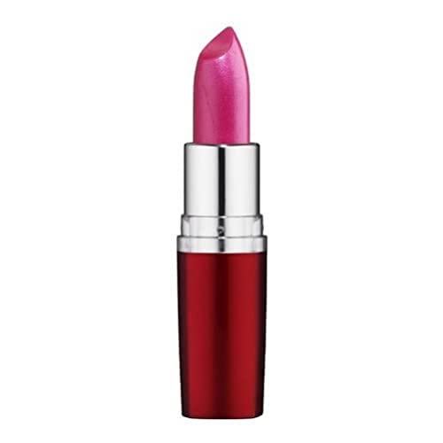 Maybelline New York Make-Up Lippenstift Moisture Extreme Lipstick Glamorous Pink/Knalliges Rosa mit melonigem Duft, 1 x 5 g