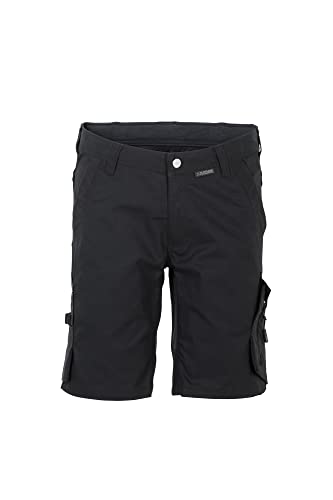 Planam 6450052 Norit Herren Shorts, Schwarz/Schwarz, Größe L