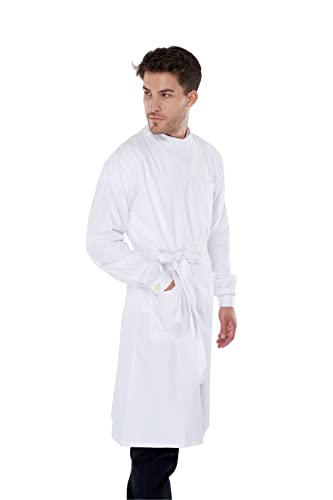 KOKOTT Herren 41882 Medizinische Berufskleidung, Weiß, L EU