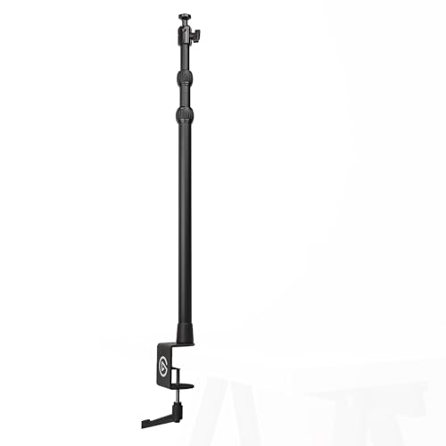Elgato Master Mount L - Tischklemme mit ausfahrbarer Stange auf bis zu 125 cm, ¼-Zoll-Gewinde, Belichtung, Kameras und Mikrofone befestigen, perfekt für Streaming, Videokonferenzen und Studios