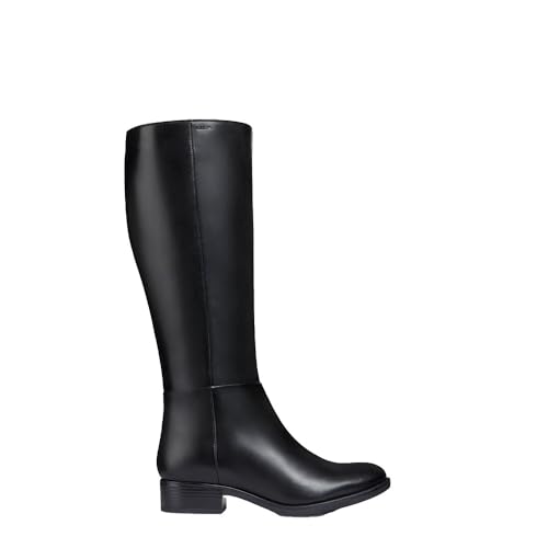 Geox Damen D Felicity D Stiefel, Schwarz, 40 EU