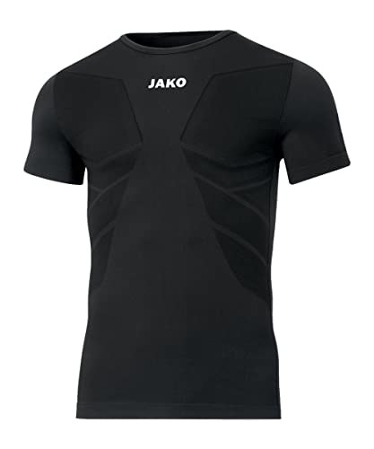 JAKO Herren T-Shirt Comfort 2.0, Schwarz, L