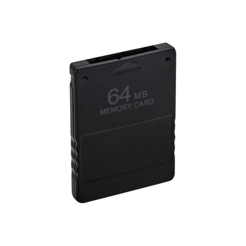 Wigearss PS2 Speicherkarte 64MB Memory Card für PS2, Nicht für PS2 Slim, Kein FreeMCBoot