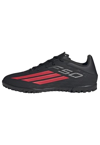 adidas Unisex F50 Club Turf Football Shoes, core Black/Lucid red/core Black, 44 EU