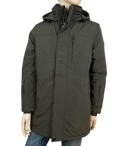 Wellensteyn Traveller Winter Men Herren Wintermantel, Größe:L, Farbe:Blackarmy