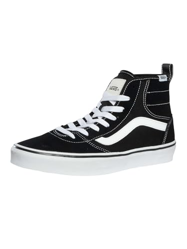 Vans Ashwood Hi Decon Herren-Sneaker, Schwarz/Weiß, Größe 43, schwarz/weiß, 44 EU