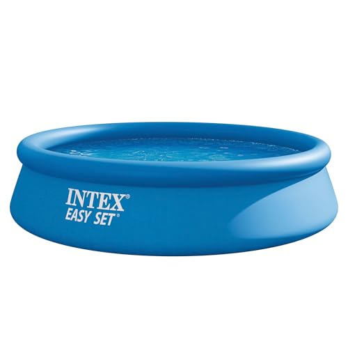 Intex Easy Set Pool - Aufstellpool, Blau, 366 cm x 366 cm x 76 cm