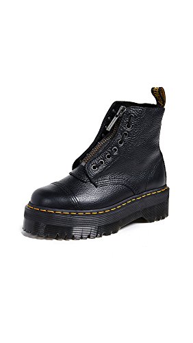 Dr. Martens Mädchen Dr. Martens bovver boots, Schwarz, 40 EU
