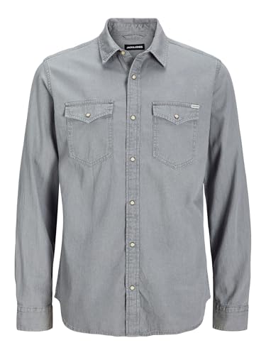 JACK & JONES Male Jeanshemd Comfort Fit Jeanshemd