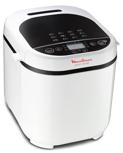 Moulinex Brotbackautomat Programme Kunststoff 31 x 29 x 29 cm one size weiß