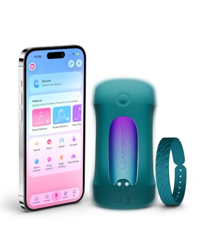 LOVENSE Gush 2 Motion Masturbieren für Männer Elektrisch, Penis-Vibrator