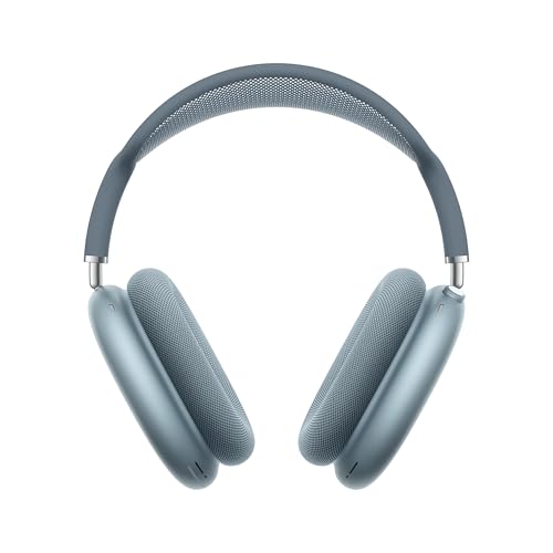Apple AirPods Max 2 kabellose Over-Ear Kopfhörer, Aktive Geräuschunterdrückung, Adaptives Audio, Personalisiertes 3D Audio, Live Übersetzung – Blau ​​​​​​​