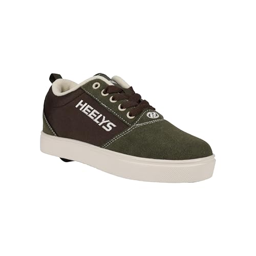 Heelys Herrenschuh mit Rollabsatz, grün/braun, 43 EU