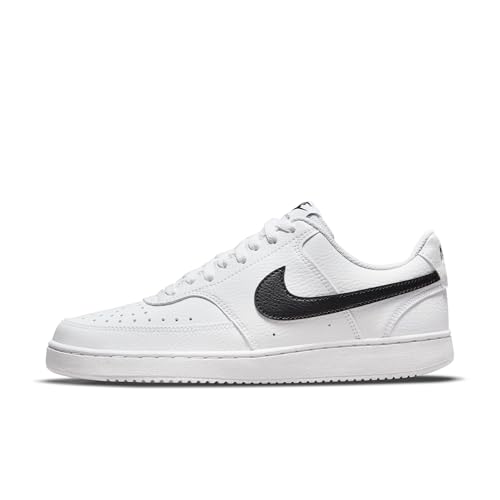 Nike Damen Court Vision Lo Nn Gymnastikschuh, White Black White, 39 EU
