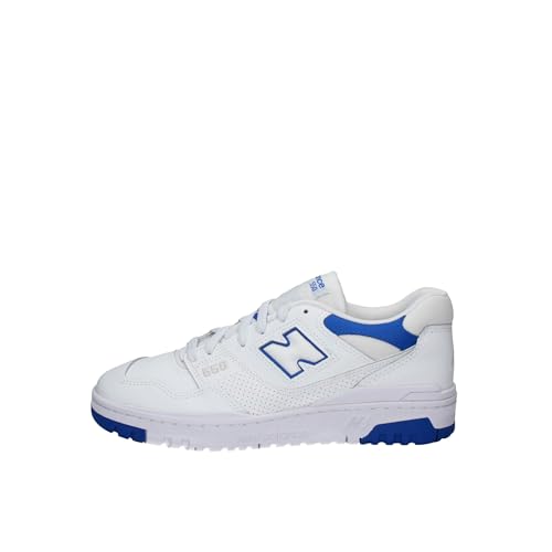 New Balance Men's 550 Sneakers, weiß / blau, 45 EU
