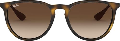 Ray-Ban Unisex Rb4171 Sonnenbrille, Mehrfarbig (Gestell: Havana/Gunmetal, Gläser: Braun Verlauf 865/13), 54 EU