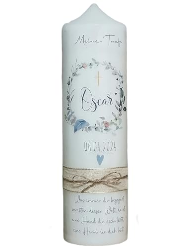 TAUFKERZE | KOMMUNIONKERZE | KONFIRMATIONKERZE 