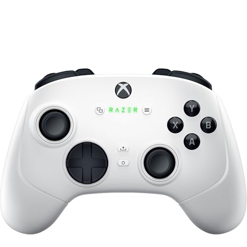 Razer Wolverine V3 Pro - Kabelloser Esports Controller für Xbox & PC - Hall Effect Analog Sticks (HyperSpeed Wireless, Mecha Tactile Action Buttons, haptische Vibrationen) Weiß