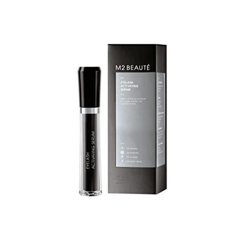 M2 BEAUTÉ - Der Wimpern-Wachstumsbooster für Ergebnisse nach 6-8 Wochen, fördert Wachstum & Dichte, mit Biotin, Vitamin B7, Hyaluron, Arginin & Provitamin B5, EYELASH ACTIVATING SERUM, 4 ml