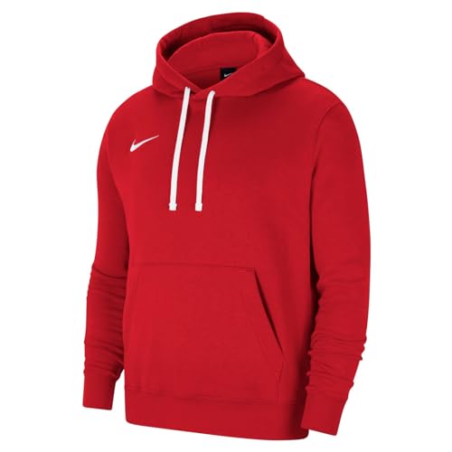 Nike Herren M Nk Flc Park20 Po Hoodie Kapuzenpullover, University Red/White/White, L EU