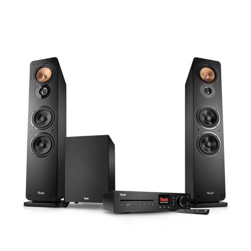 Teufel Ultima 40 Kombo 3 Power Edition HiFi 2.1 Stereo System mit Subwoofer