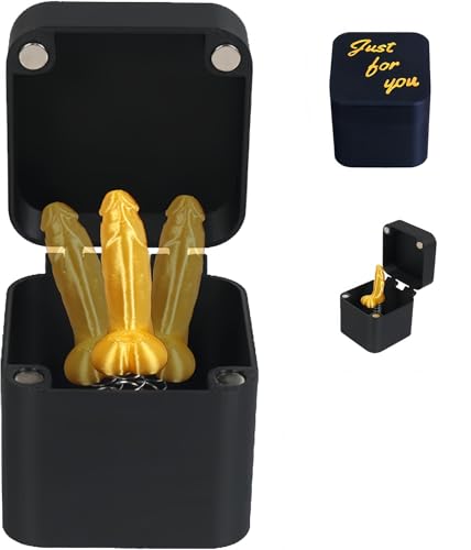 joonnair Mini Überraschungs Gagbox, Lustige Pop-Up-Streichbox, Kreative Büro-Deko & Partyspaß, Originelles Geschenk für Geburtstage und Feste