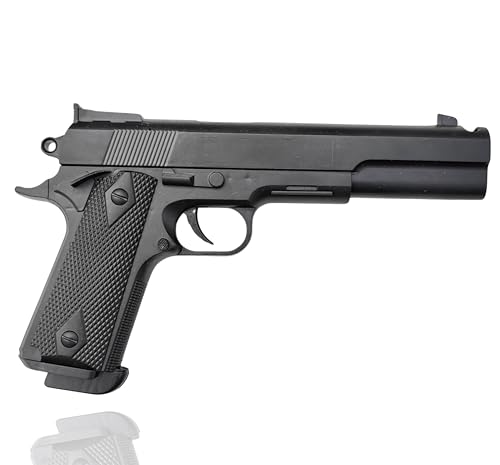 Beretta 25 cm Pistole Spielzeug Zubehör Attrappe für Kostüm Erwachsene & Kinder für Fasching & Karneval Pistole wie Geheimagent (Mengenauswahl) (Beretta Modell 25 cm)