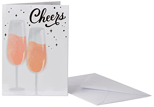 Amazon.de Gutschein in Champagner Cheers Grußkarte