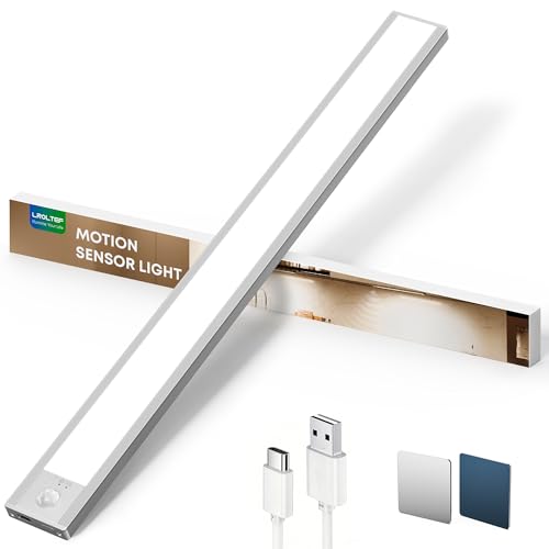 LROLTEF Schrankbeleuchtung Küche Led Lampe mit Bewegungsmelder 6500K 40cm