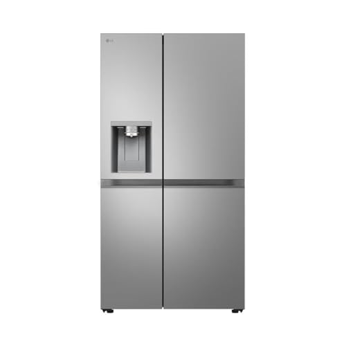 LG GSLE81PYBC Side by Side Kühlschrank | Klasse C | 628 L | Eis- | Crushed Ice- Wasserspender mit UVnano | Total No Frost | Smart Inverter Kompressor, Wi-Fi