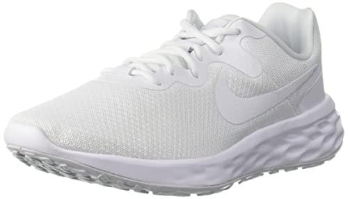 Nike Damen Revolution 6 Next Nature Sneaker, Weiß, 40.5 EU