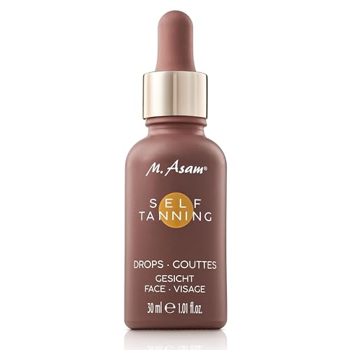 M. Asam SUN Self Tanning Drops (30 ml) – Flüssiges Selbstbräuner-Konzentrat zum Mischen mit der Gesichtspflege, individuelle Bräunungsintensität & streifenfreies Ergebnis nach wenigen Stunden