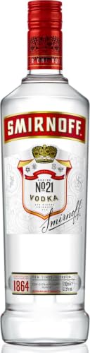 Smirnoff Red Label No.21 Vodka, Premium – Wodka, 37,5% Vol, 700ml