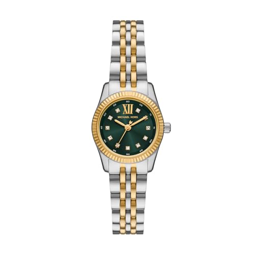 Michael Kors Reloj Lexington para Mujer, 26mm Movimiento de cuarzo a tres agujas Con Correa de Acero inoxidable